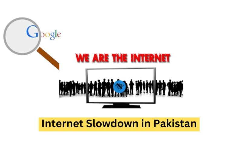 "Users facing internet slowdown in Pakistan while working from home."