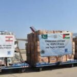 Pakistan’s 21st Humanitarian Aid Shipment for Palestine and Lebanon Arrives in Syria